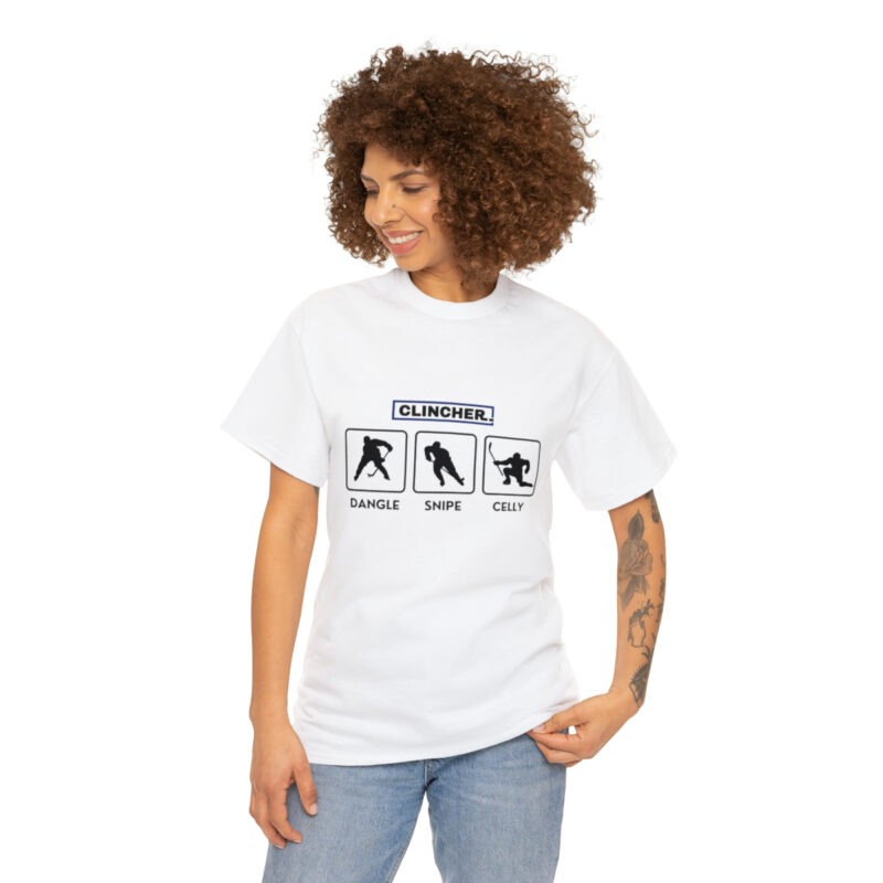 Dangle Snipe Celly - Clincher - Unisex Heavy Cotton Tee - Image 15