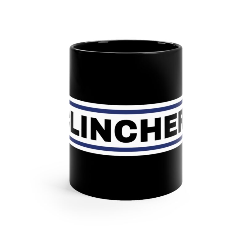 Clincher Basic - 11oz Black Mug - Image 2