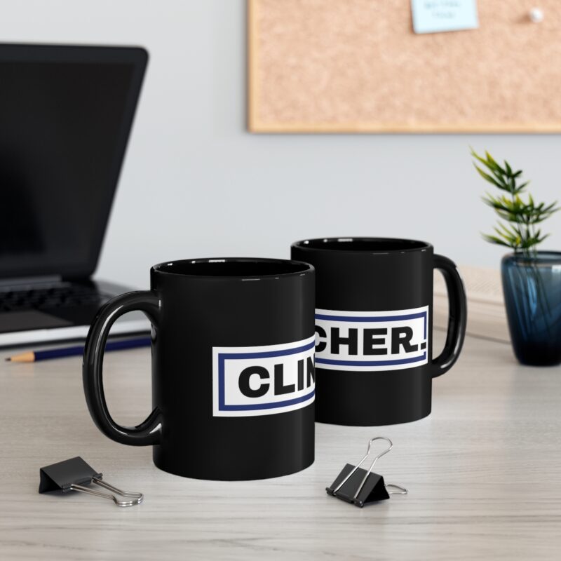 Clincher Basic - 11oz Black Mug