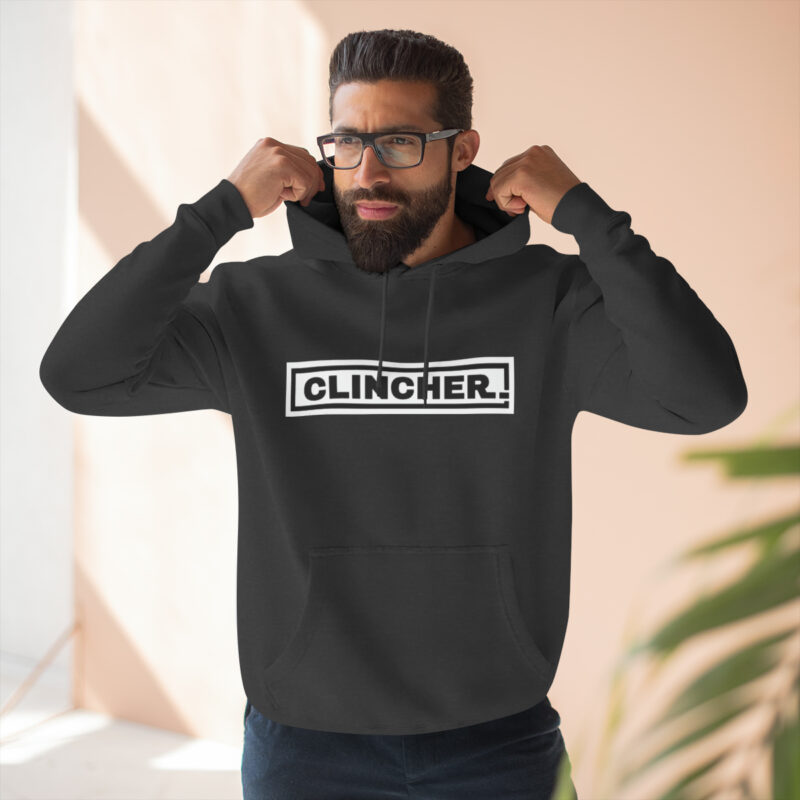 Charcoal Clincher Three-Panel Fleece Hoodie - Image 5