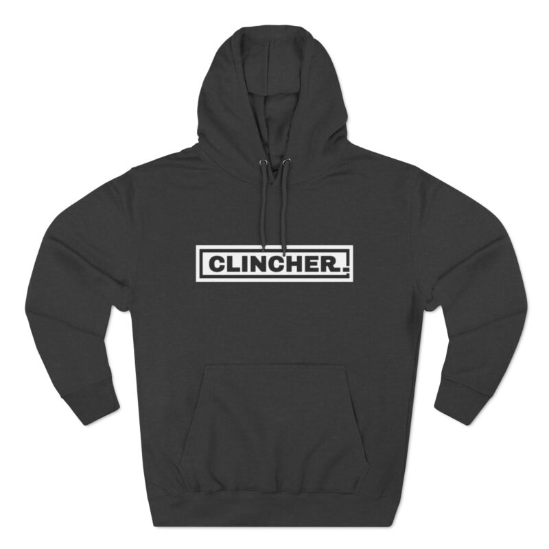 Charcoal Clincher Three-Panel Fleece Hoodie